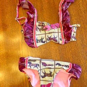 Maji size 4T bikini. Never worn.